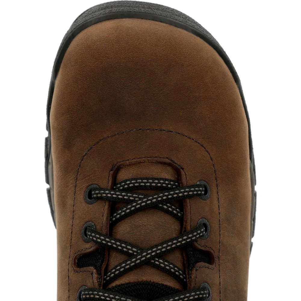 'Rocky' Men's 6" MobiLite EH WP Comp Toe - Dark Brown - Image 2