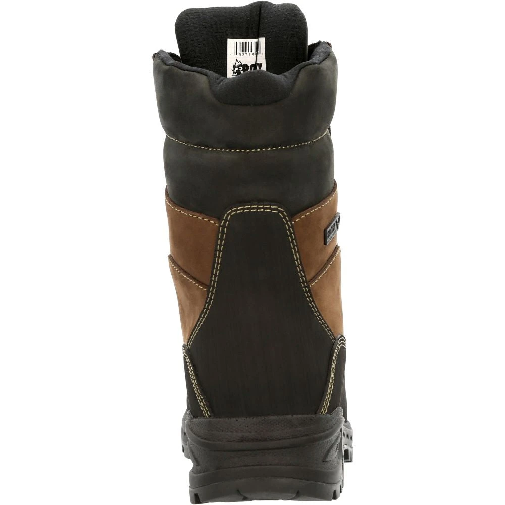 'Rocky' Men's 10" MTN Stalker Pro 400GR WP Hunting - Brown / Black - Image 5