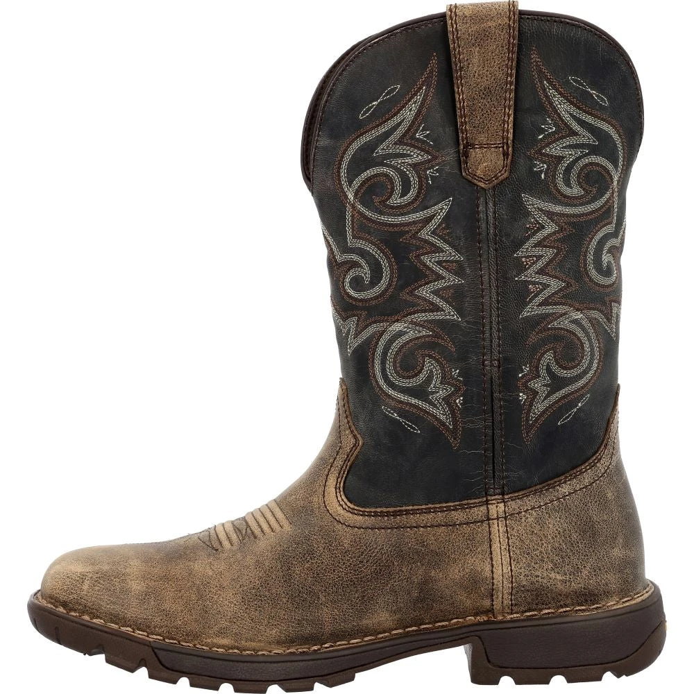 'Rocky' Men's 11" Legacy 32 EH WP Western Square Toe - Brown - Image 7