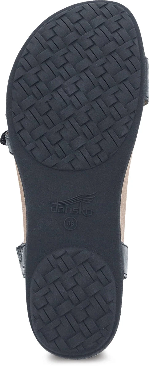 'Dansko' Women's Janelle - Black Glazed Kid Leather - Image 2