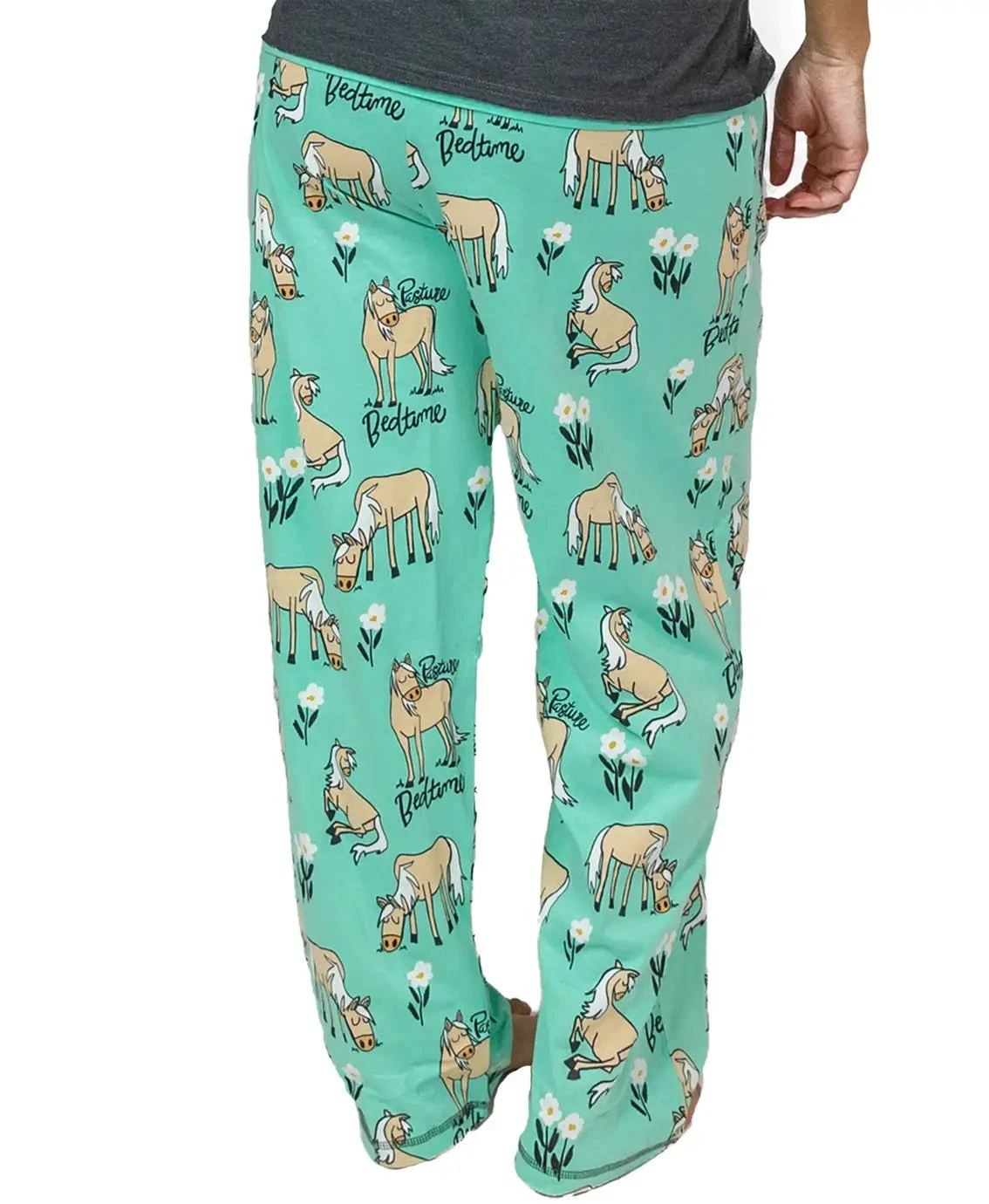 'Lazy One' Women's Pasture Bedtime PJ Pant - Teal - Image 2