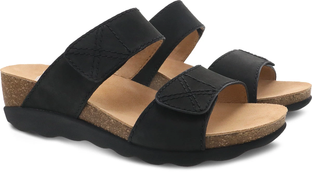 'Dansko' Women's Maddy - Black Milled Nubuck - Image 5