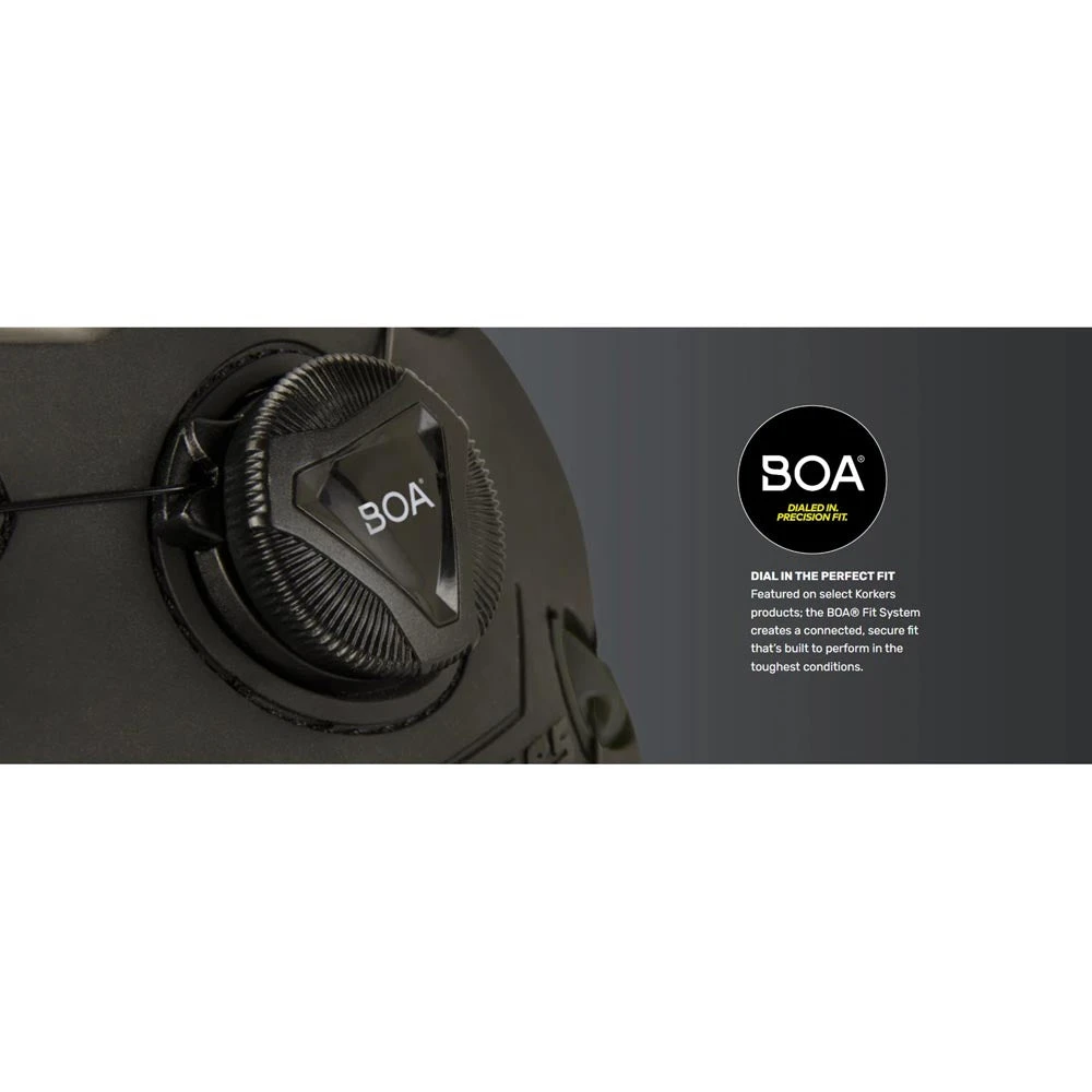 'Korkers' Men's Polar Vortex WP 600GR Winter - Black - Image 7