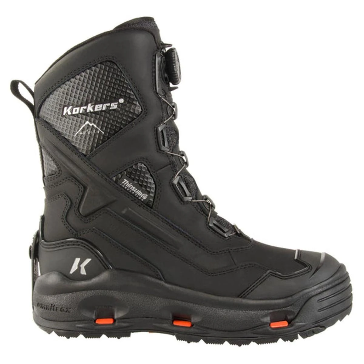 'Korkers' Men's Polar Vortex WP 600GR Winter - Black - Image 5