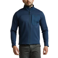 'Sitka' Men's Dry Creek Fleece Jacket - Deep Water