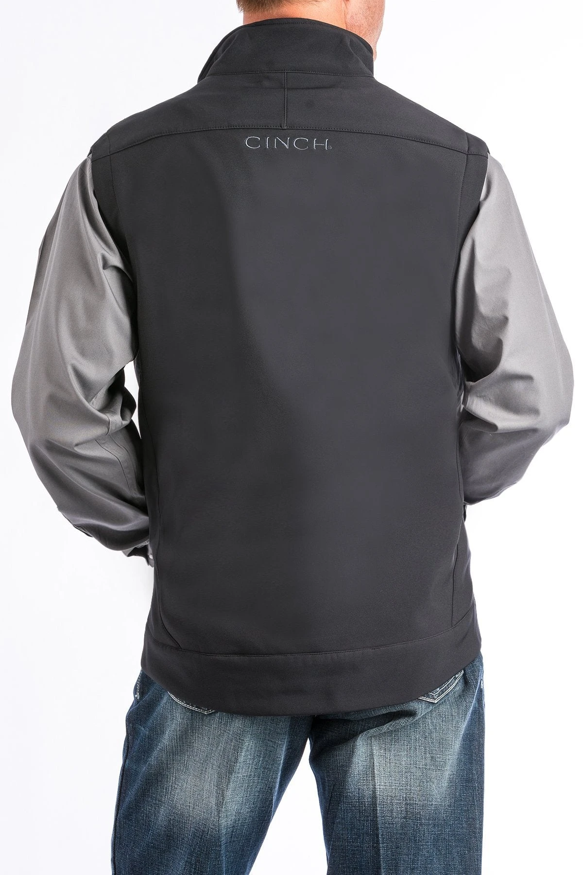 'Cinch' Men's Bonded Vest - Black - Image 3