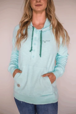 'Kimes Ranch' Women's Sunrise Hoodie - Mint