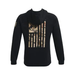 'Under Armour' Men's Freedom Flag Hoodie - Black