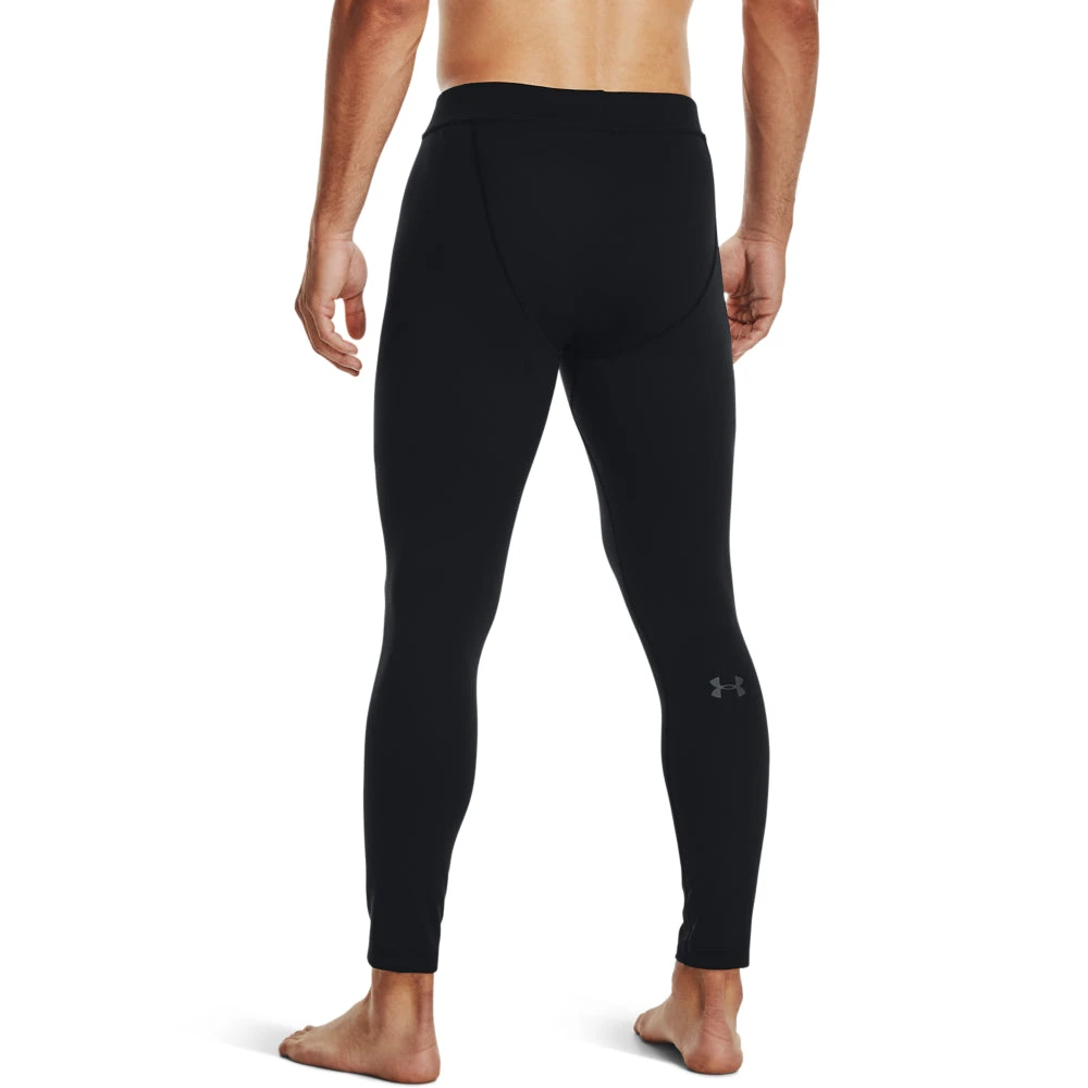 'Under Armour' Men's Coldgear Base 4.0 Leggings - Black - Image 3