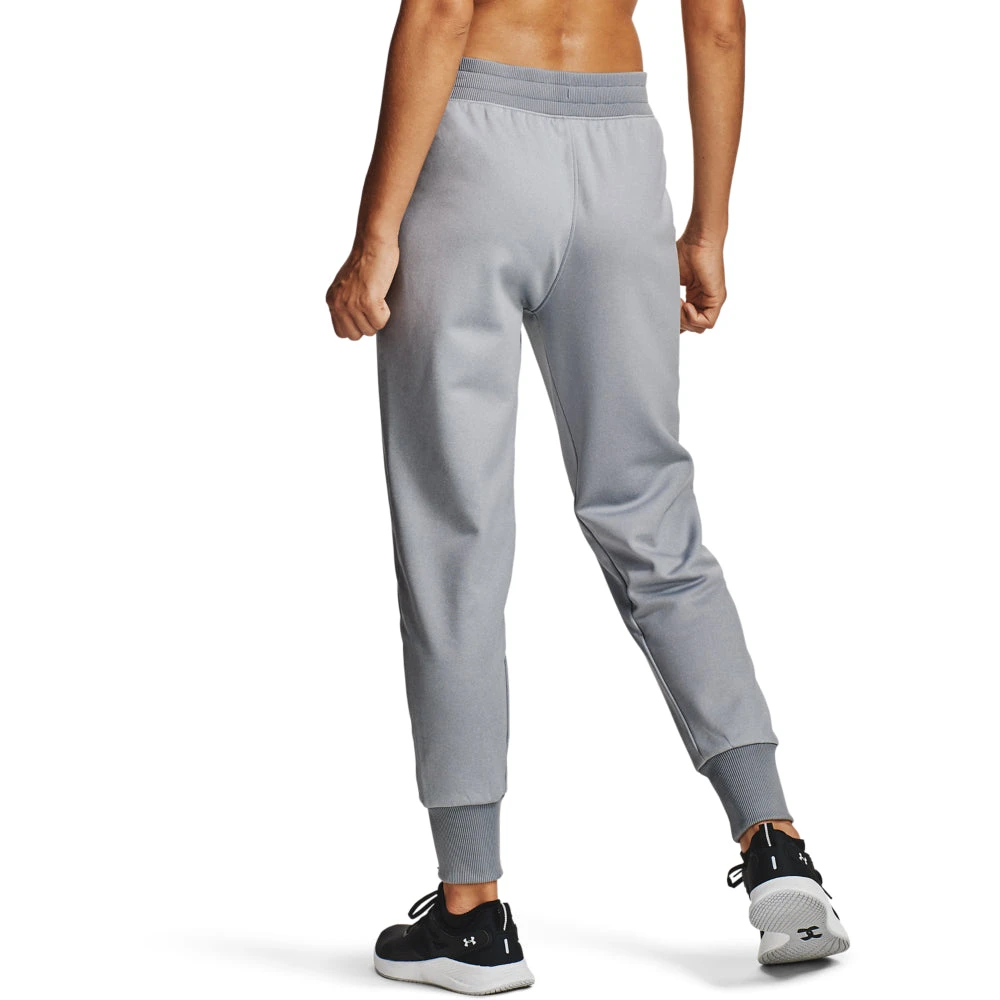 'Under Armour' Women's Armour Fleece Joggers - Steel Medium Heather - Image 2
