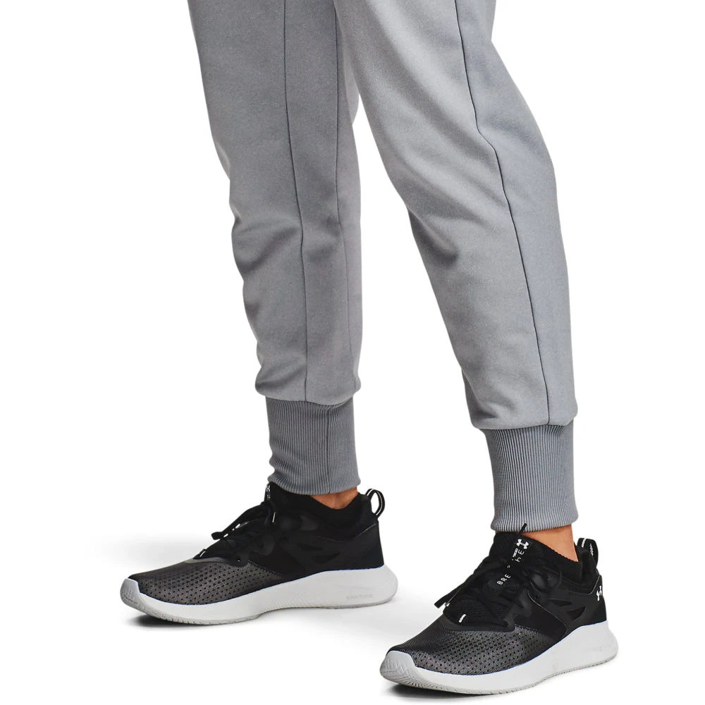 'Under Armour' Women's Armour Fleece Joggers - Steel Medium Heather - Image 3